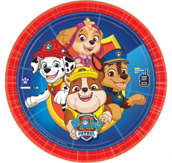 paw patrol festa a tema