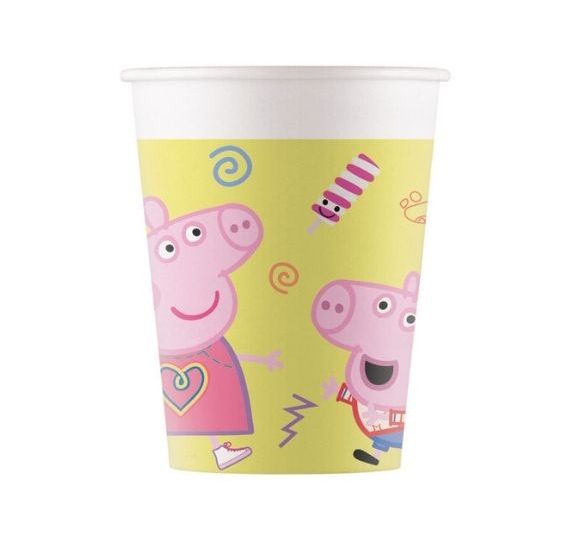 bicchiere peppa pig