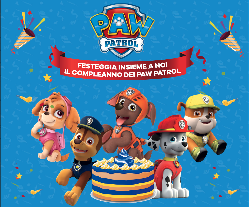 Cartoonito Italia - La festa continua con Paw Patrol! Segui