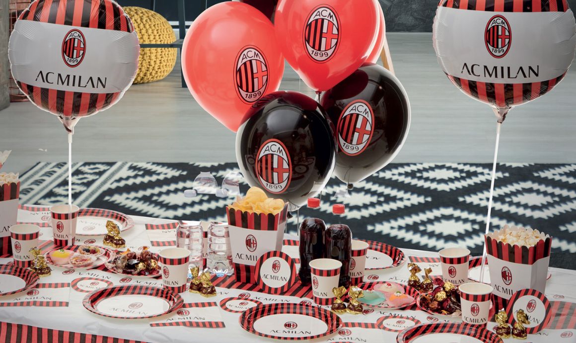 festa a tema milan