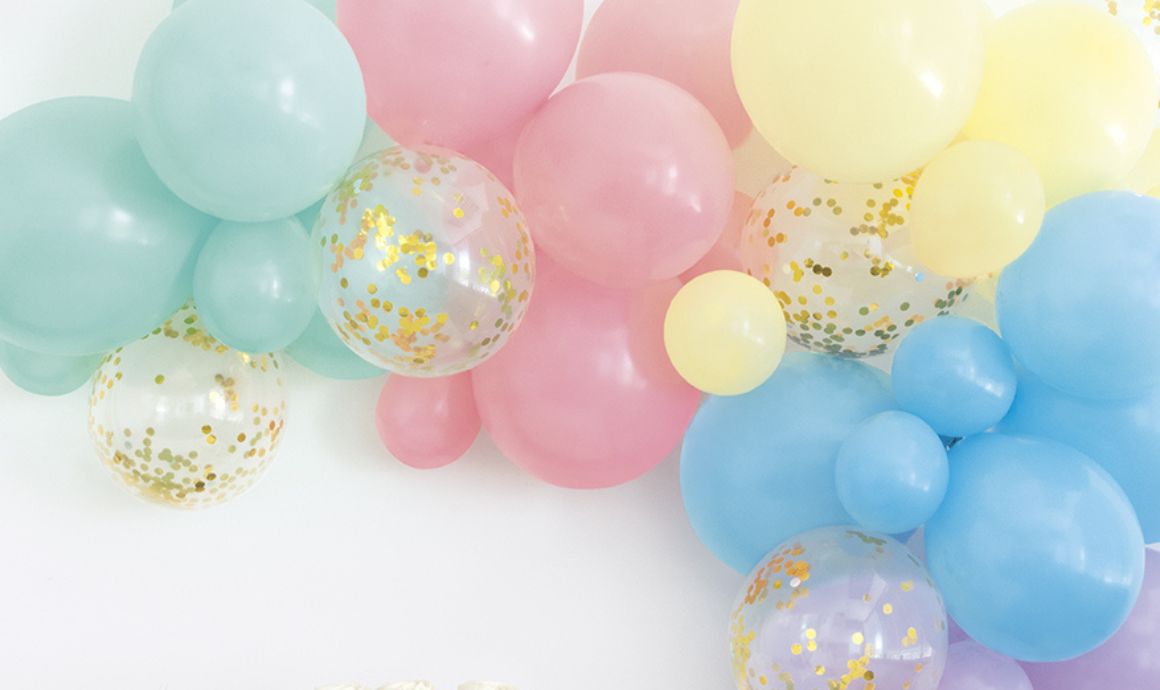 Unique Party 5 Palloncini Lattice 30cm Per 100esimo Compleanno - Scritta Happy 100th Birthday