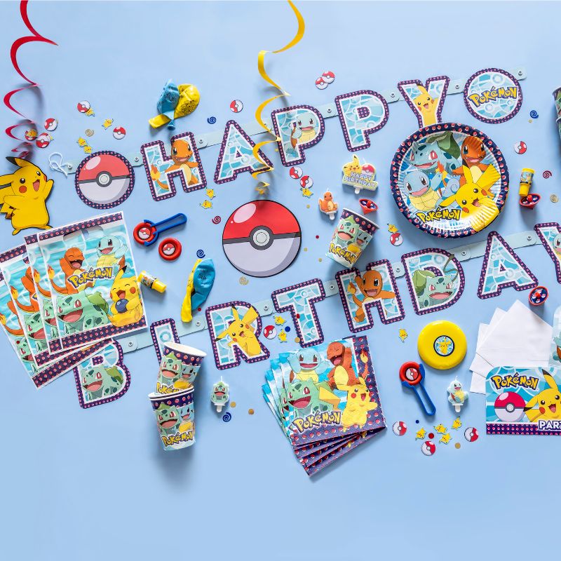 Festa a tema Pokémon: i nostri accessori